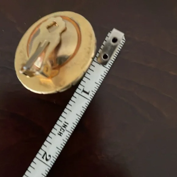 Vintage 90’s pearl and gold earrings - Picture 6 of 6